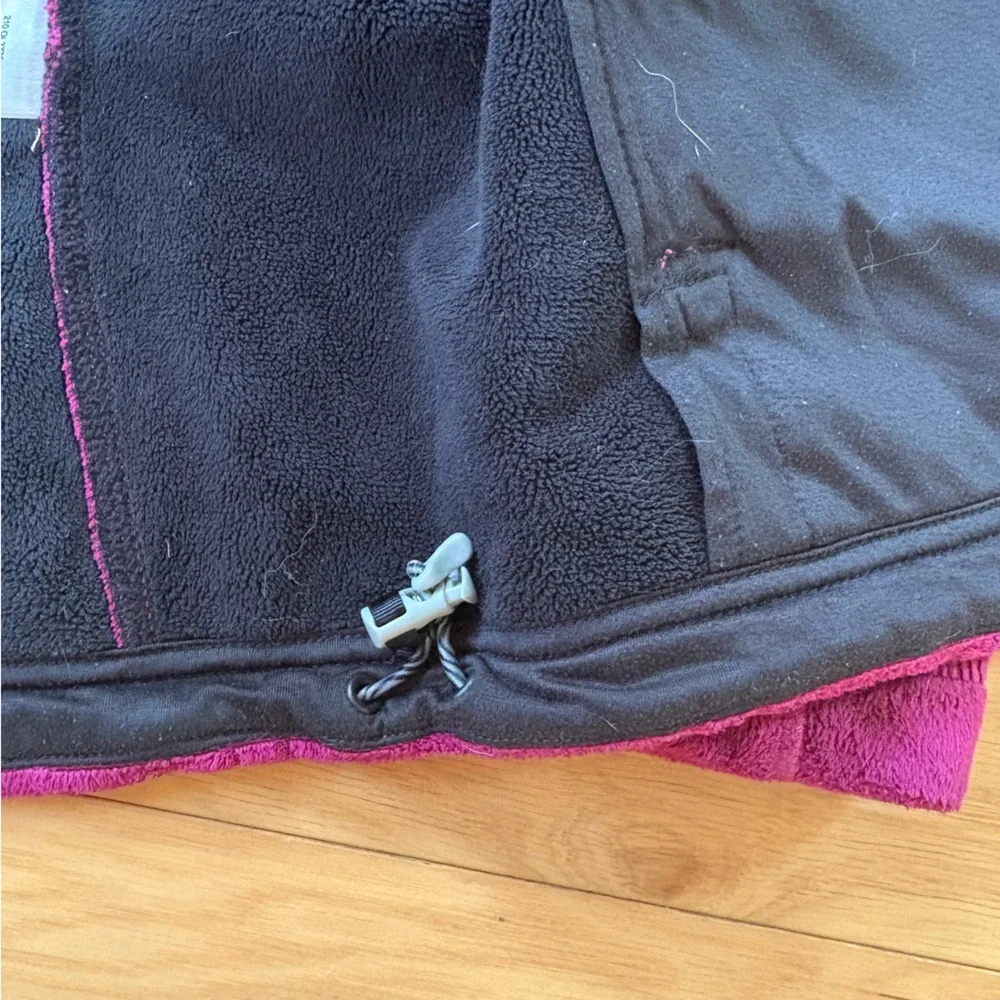 Mountain Hardware Full Zip Fleece Jacket Womens Sz S Magenta Coat - Picture 8 of 10